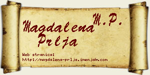 Magdalena Prlja vizit kartica